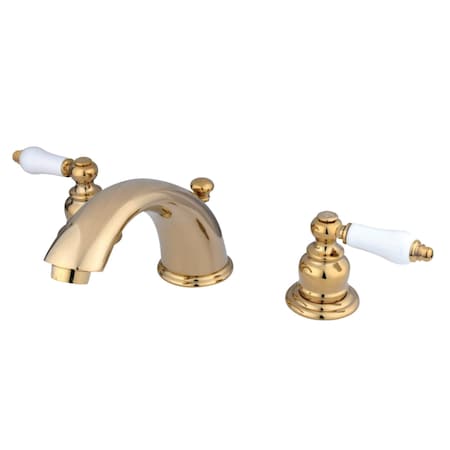 KB962PL Magellan Widespread Bathroom Faucet, Polished Brass